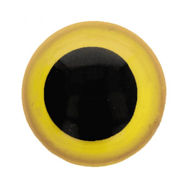 Veiligheidsoogjes 10mm geel (5 paar)