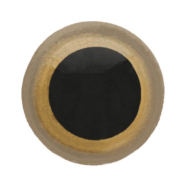 Veiligheidsoogjes 10mm goud (5 paar)