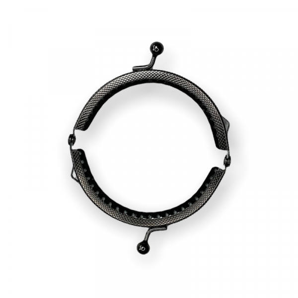Portemonnee haken beugel 8.5 Cm Oud Zwart - Afbeelding 4