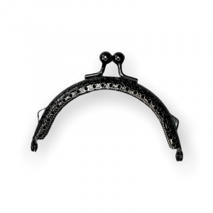 Portemonnee haken beugel 8.5 Cm Oud Zwart
