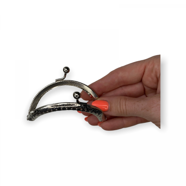 Portemonnee haken beugel 8.5 Cm Zilver - Afbeelding 2