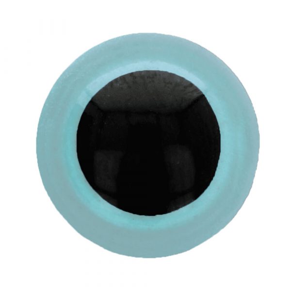 Veiligheidsoogjes 6mm Licht Blauw (5 paar)