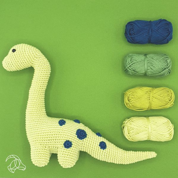 DIY Haakpakket - Brontosaurus - Afbeelding 5