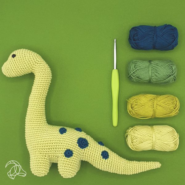 DIY Haakpakket - Brontosaurus - Afbeelding 6