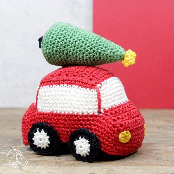 DIY Haakpakket - Kerstauto - Afbeelding 3