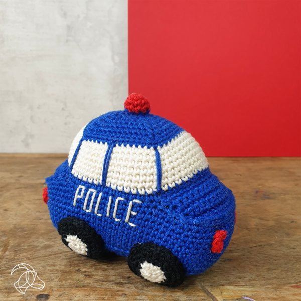 DIY Haakpakket - Politie Auto - Afbeelding 6