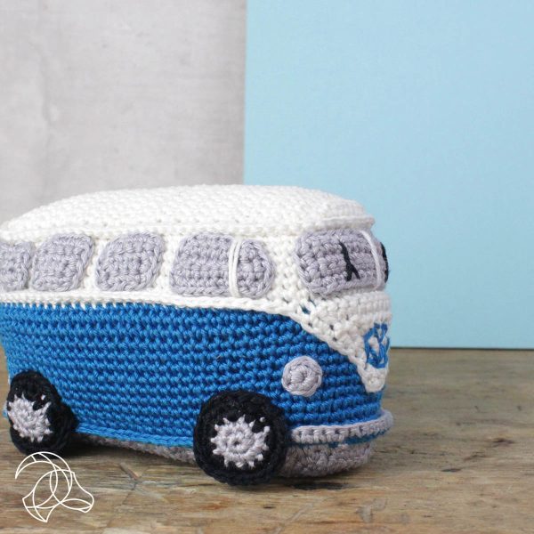 DIY Haakpakket - Retro Busje Blauw - Afbeelding 4