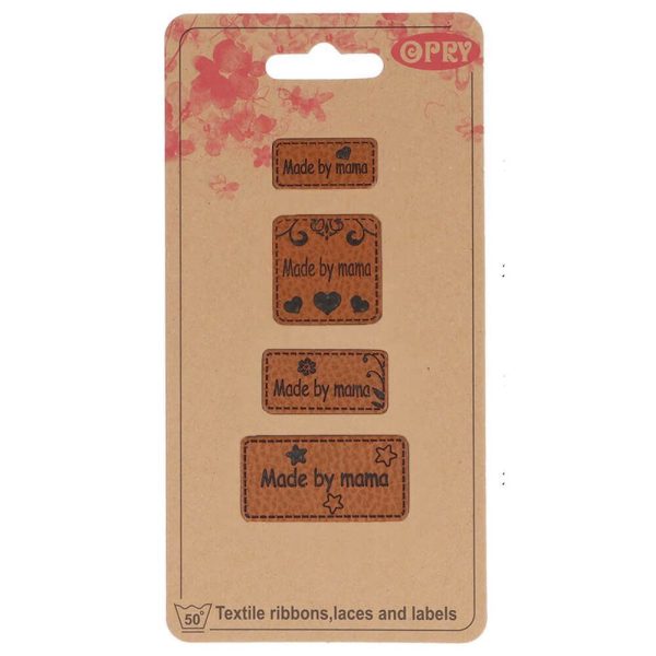 Opry leren labels Made by mama