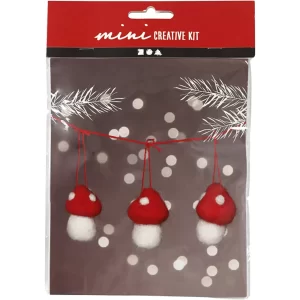 Mini Creative Kit Hangende Paddenstoelen 5,5 cm
