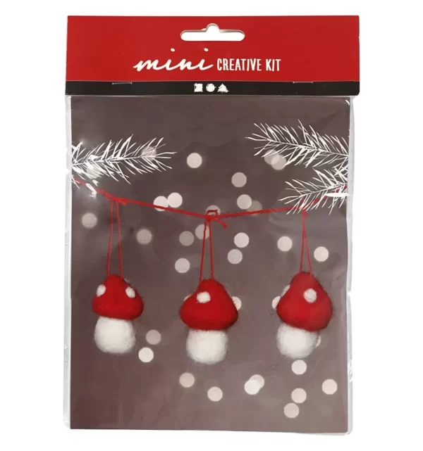 Mini Creative Kit Hangende Paddenstoelen 5,5 cm