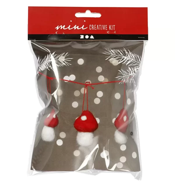 Mini Creative Kit Hangende Paddenstoelen 5,5 cm - Afbeelding 3