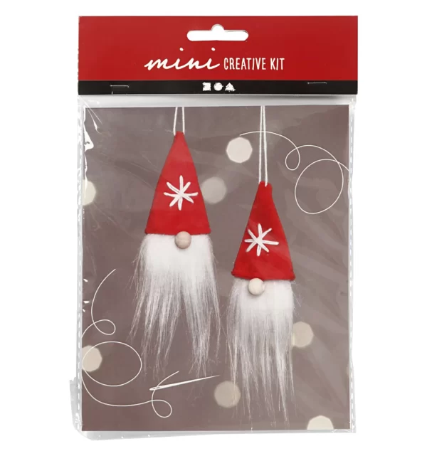 Mini Creative Kit Kerstkabouter Hangers 11 Cm