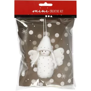 Mini Creative Kit - Schattige Kerstengel 10 cm