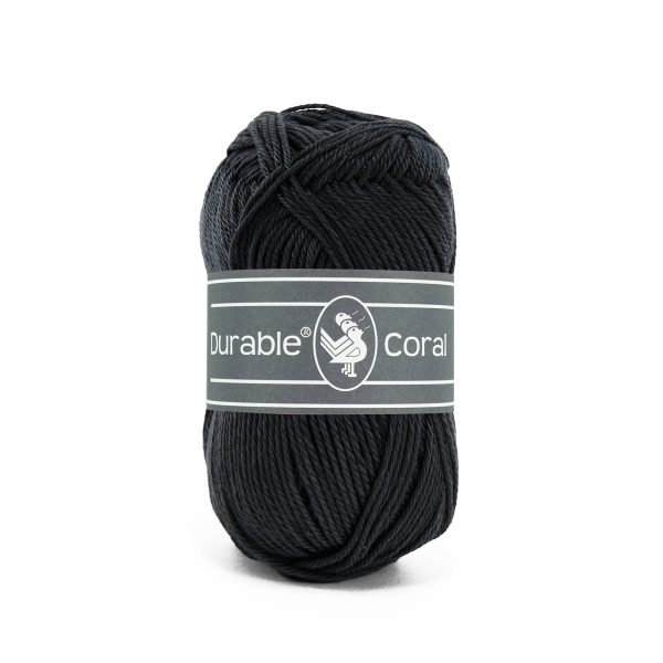 Durable Coral katoen 50 gram 324 - Graphite