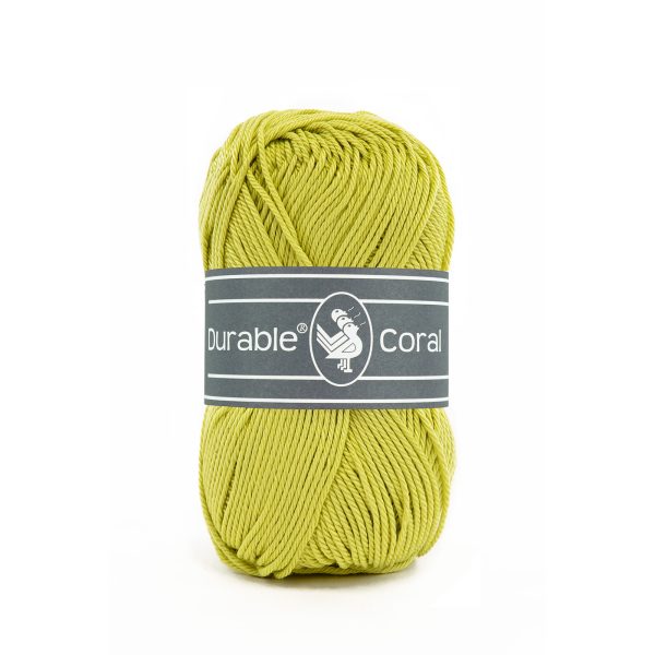 Durable Coral katoen 50 gram 352 - Lime
