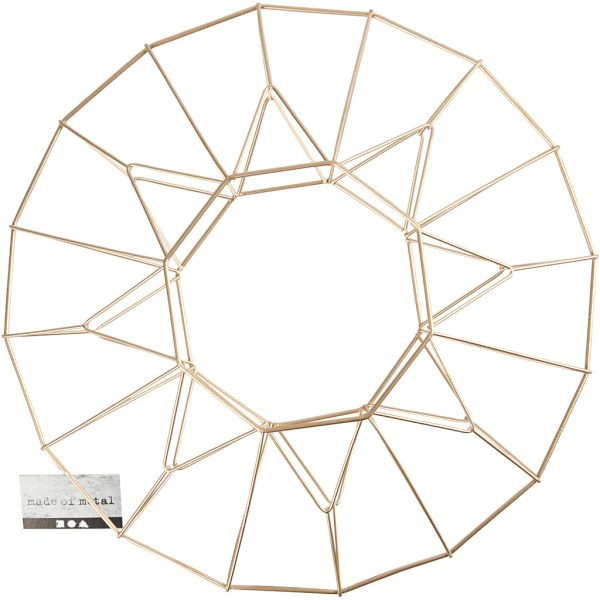 Frame ring 28 cm koper - Afbeelding 4