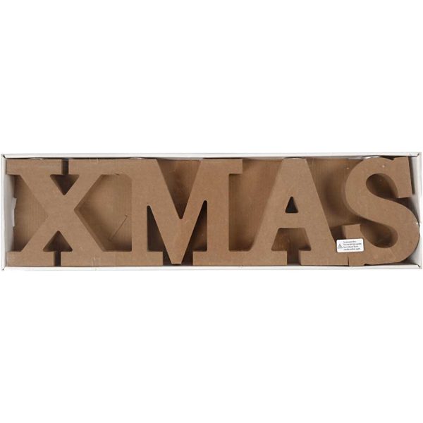 XMAS Letter Kandelaar H14,5 cm dikte 3,2 cm - Afbeelding 7