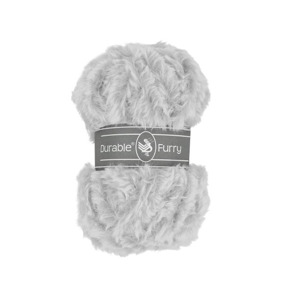 Durable Furry brei- en haakgaren 2228 Silver Grey