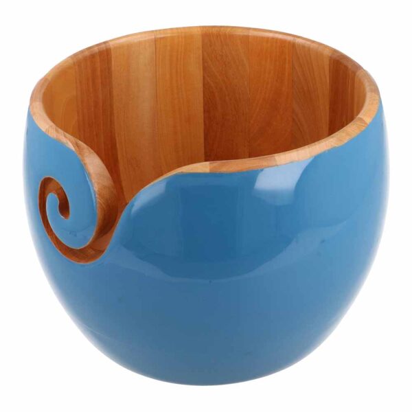 Scheepjes Yarn bowl Afrikaans sandelhout blauw 17,5x12cm