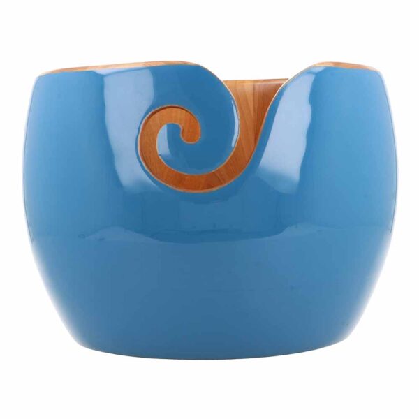 Scheepjes Yarn bowl Afrikaans sandelhout blauw 17,5x12cm - Afbeelding 4