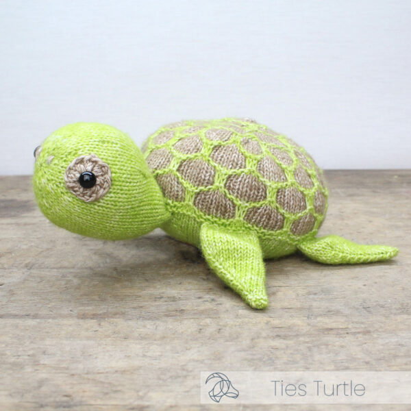 Hardicraft DIY Breipakket Ties Schildpad - Afbeelding 2