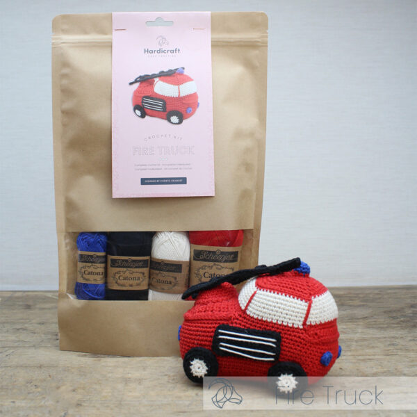 Hardicraft DIY Haakpakket Brandweerwagen - Afbeelding 2