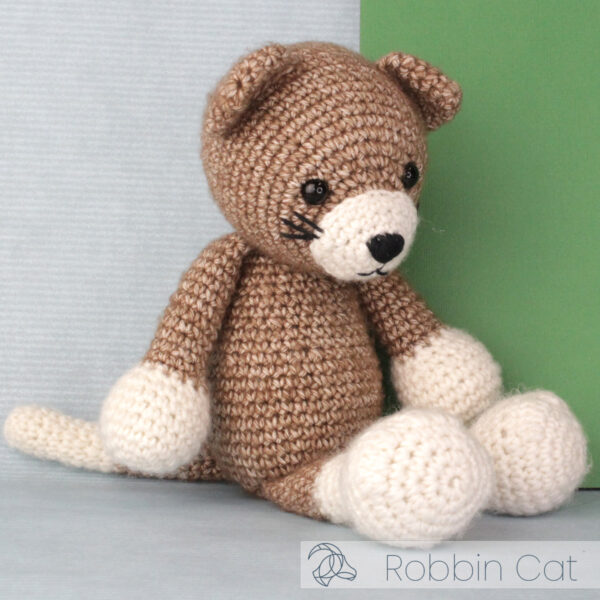 Hardicraft DIY Haakpakket Robbin Kat - Afbeelding 5