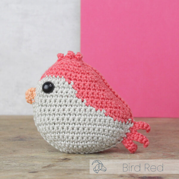 Hardicraft DIY Haakpakket Vogel Rood