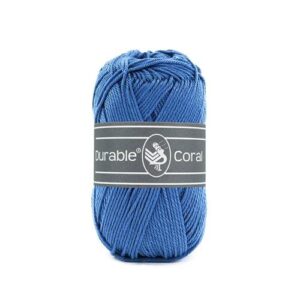 Durable Coral katoen 50 gram 2106 - Peacock Blue