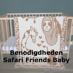 Benodigdheden Safari Friends - babydeken