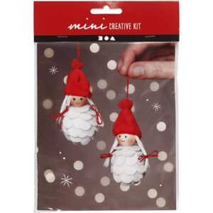 977404 Creativ Company Creative mini kit Kerstelven 8 cm