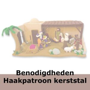 Benodigdheden De Bethlehem kerststal