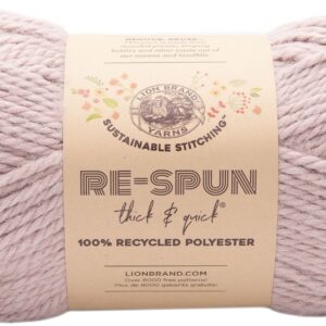 Lion Brand Re-Spun Thick & Quick Yarn Wisteria
